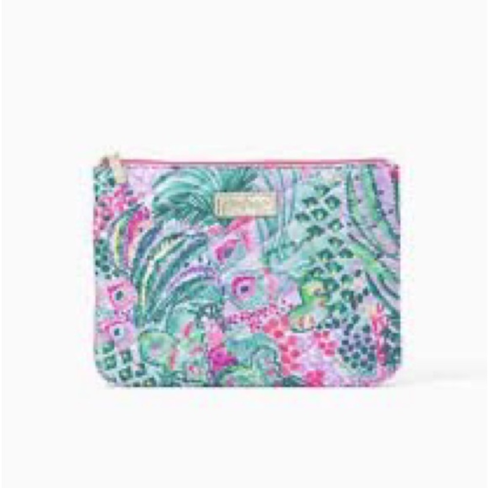 Multi Banana Split Quilted Pouch